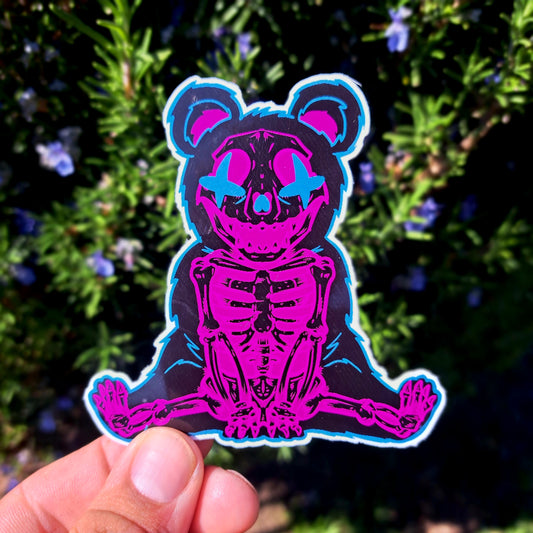 Express Your Soul-Bear Sticker