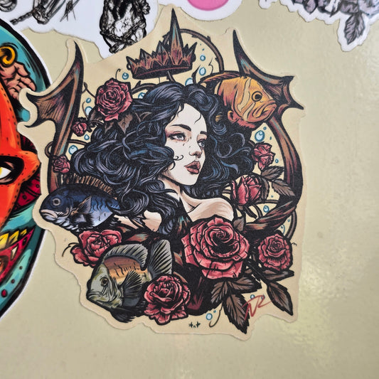 Queen Neptune Sticker