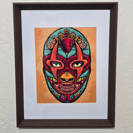 Guerrero Corazon Print