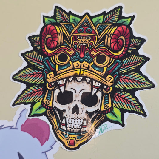 Quetza Warrior Sticker