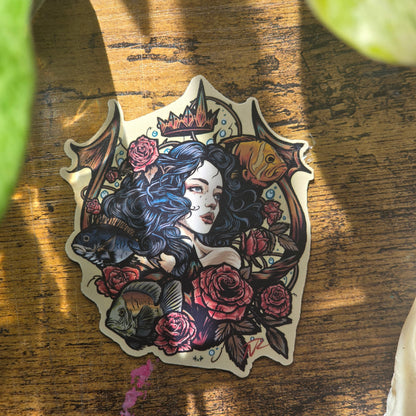 Queen Neptune Sticker