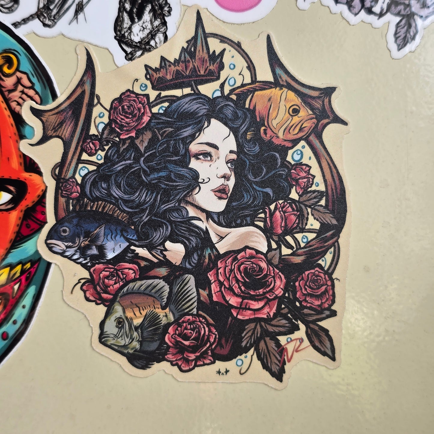 Queen Neptune Sticker