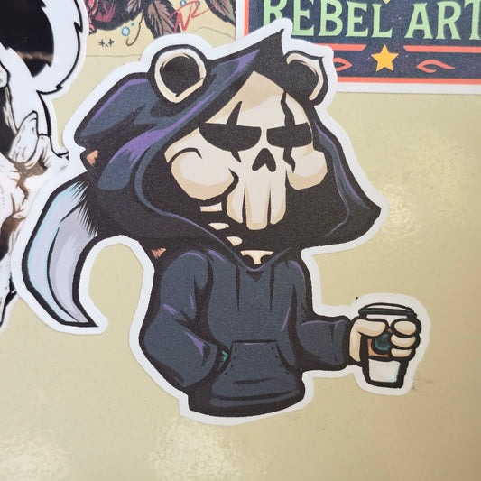 Morning Grim Sticker